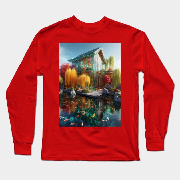 Paradise 2 Long Sleeve T-Shirt by DAVT